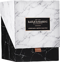Zestaw - Baylis & Harding Elements Luxury Body Shower Gift Box (sh/gel/2x250ml + b/lot/2x130ml) — Zdjęcie N1