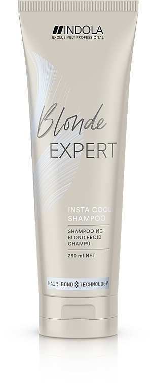 Szampon dla chłodnych odcieni włosów blond - Indola Blonde Expert Insta Cool Shampoo — Zdjęcie N1