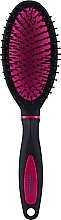 Szczotka do włosów, różowo-czarna - Titania Pneumatic Hair Brush  — Zdjęcie N1