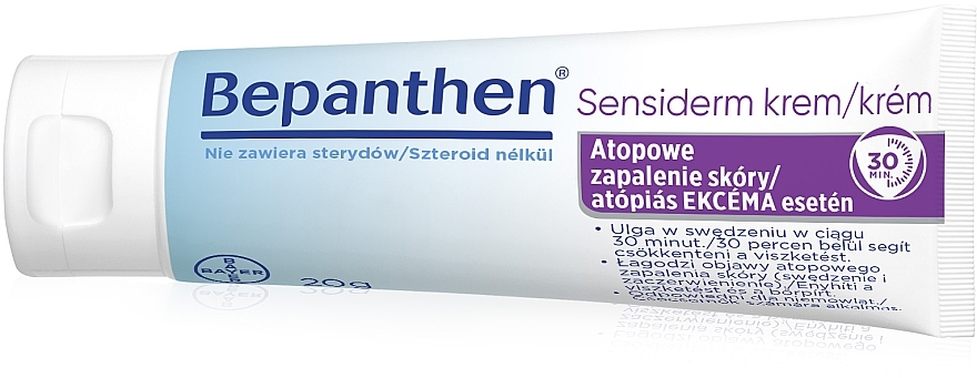 Krem do skóry podrażnionej - Bepanthen Sensiderm Cream — Zdjęcie N4