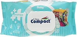 Kup Chusteczki dla niemowląt 100 szt. - Ultra Compact Baby Ecopack Wet Wipes
