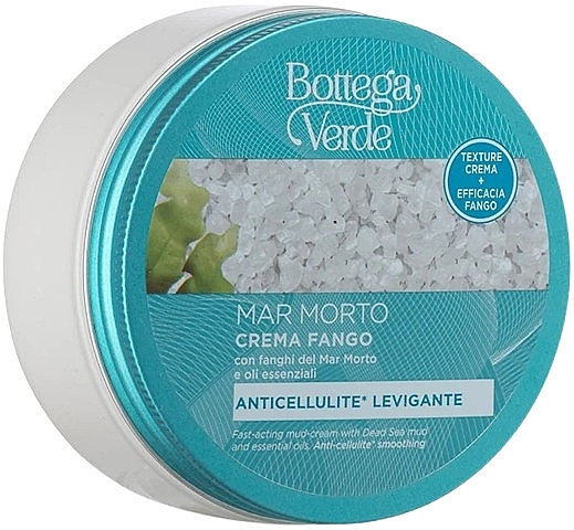 Antycellulitowy krem ​​błotny - Bottega Verde Dead Sea Anticellulite Mud Cream With Dead Sea Mud — Zdjęcie N1