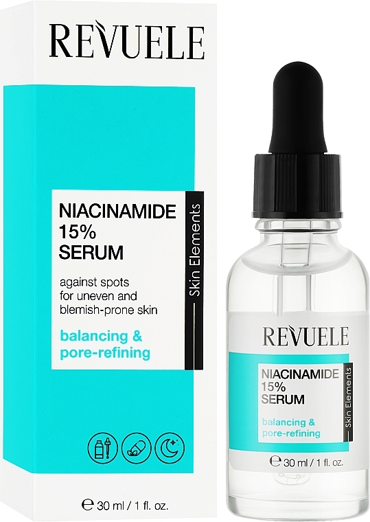 Serum do twarzy z niacynamidem - Revuele Niacinamide 15% Serum — Zdjęcie N2