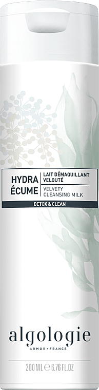 Aksamitne mleczko oczyszczające - Algologie Detox & Clean Velvety Cleansing Milk — Zdjęcie N3