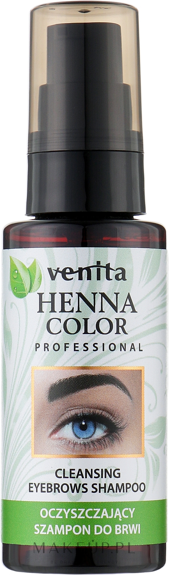 Oczyszczający szampon do brwi - Venita Eyebrow Shampoo — Zdjęcie 50 ml