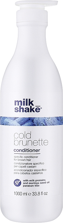 Odżywka do włosów ciemnych - Milk_Shake Cold Brunette Conditioner — Zdjęcie N2