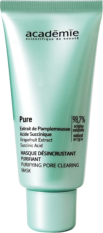 Maseczka oczyszczająca pory z ekstraktem z grejpfruta - Academie Pure Purifying Pore Clearing Mask — Zdjęcie N1
