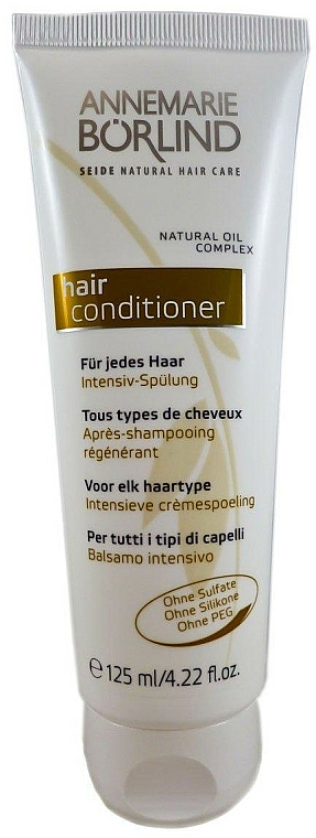 Regenerująca odżywka do każdego rodzaju włosów - Annemarie Borlind Natural Oil Complex Intensive Conditioner — Zdjęcie N1