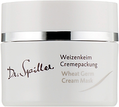 Odżywcza ​​​​kremowa maska do twarzy - Dr. Spiller Wheat Germ Cream Mask  — Zdjęcie N1