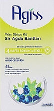 Zestaw pasków woskowych do depilacji z naturalnym ekstraktem z jałowca - Agiss Wax Strips Kit — Zdjęcie N1