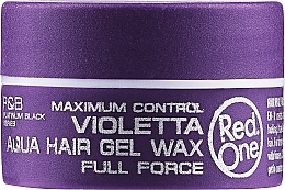 Wosk do włosów na bazie wody - Red One Aqua Hair Gel Wax Full Force Violetta — Zdjęcie N3