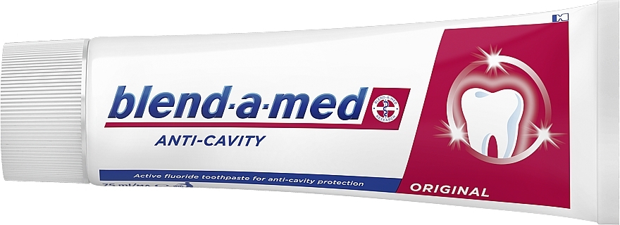 Przeciwpróchnicza pasta do zębów - Blend-a-med Anti-Cavity Original — Zdjęcie N5