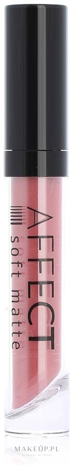 Matowa pomadka w płynie do ust - Affect Cosmetics Liquid Lipstick Soft Matte  — Zdjęcie Cotton Candy