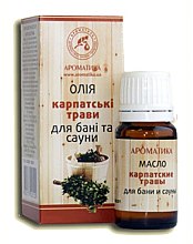 Olejek do kąpieli i sauny Karpackie zioła - Aromatika — Zdjęcie N1