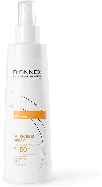 Spray z filtrem przeciwsłonecznym - Bionnex Preventiva Sunscreen Spray SPF50+ — Zdjęcie N1