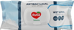 Chusteczki nawilżane o działaniu antybakteryjnym z zamknięciem, 120 szt. - Ruta Selecta — Zdjęcie N1