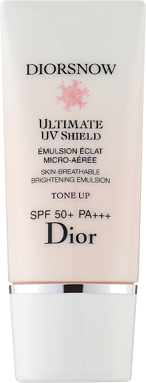 Emulsja przeciwsłoneczna do twarzy - Dior Diorsnow Ultimate UV Shield Skin-Breathable Brightening Emulsion SPF50-PA++++ — Zdjęcie N1