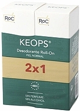 Kup Zestaw - RoC Keops Roll-On Deodorant (deo/2 x 30 ml)
