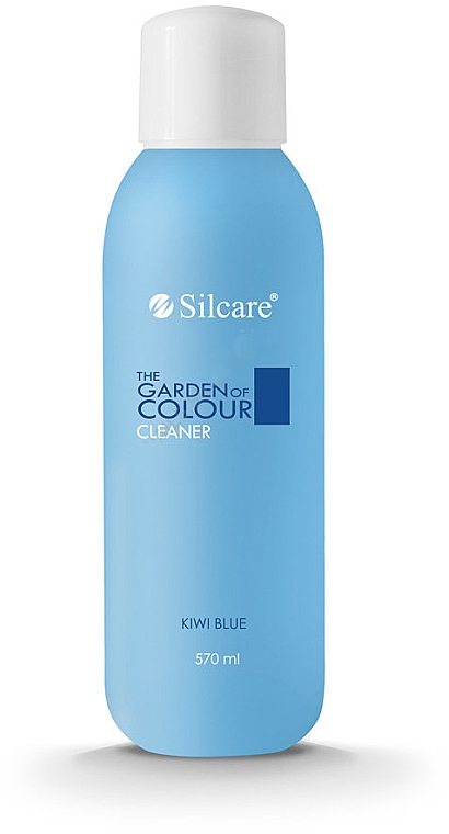 Odtłuszczasz do paznokci o zapachu kiwi - Silcare The Garden of Colour Cleaner Kiwi Blue — Zdjęcie N2