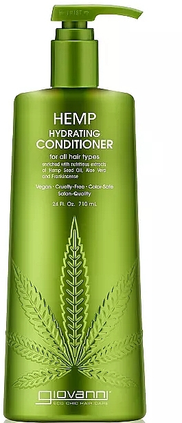 Odżywka do włosów Fitokeratyna w płynie - Giovanni Hemp Hydrating Conditioner — Zdjęcie N2