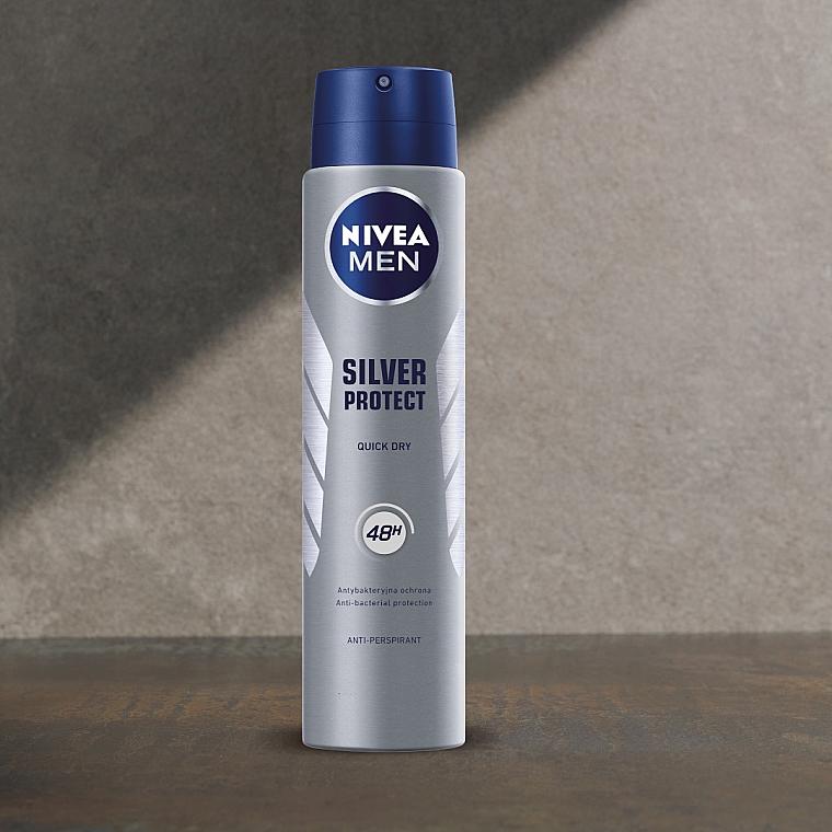 Antyperspirant w sprayu dla mężczyzn - NIVEA MEN Deodorant Silver Protect Dynamic Power — Zdjęcie N5