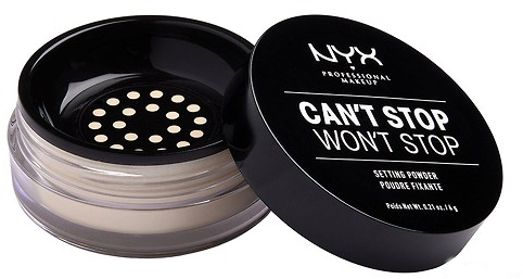 Puder do wykończenia makijażu - NYX Professional Makeup Can’t Stop Won’t Stop Setting Powder
