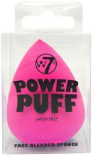 Kup Gąbka do makijażu - W7 Power Puff Latex Free Foundation Face Blender Sponge Hot Pink