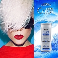 PRZECENA! Szampon do włosów blond, rozjaśnianych i siwych - Joanna Ultra Color System * — Zdjęcie N3