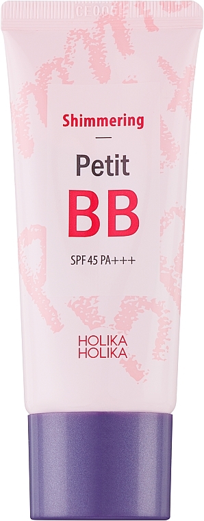 Krem BB do twarzy - Holika Holika Shimmering Petit BB Cream SPF45 PA+++