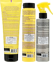 Zestaw Idealna objętość. Lśniący blond - Mades Cosmetics (sham/250ml + cond/250ml + spray/200ml) — Zdjęcie N3