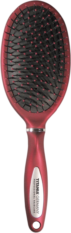Masująca szczotka do włosów, owalna - Titania Salon Professional — Zdjęcie N1