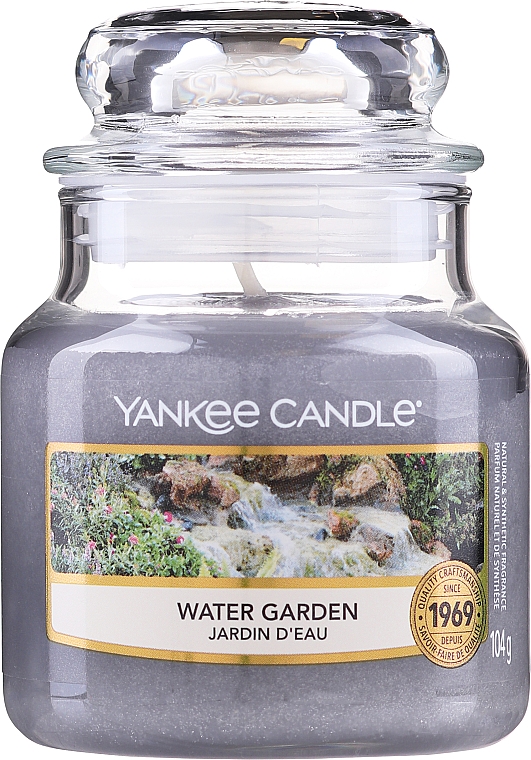 Świeca zapachowa w słoiku - Yankee Candle Water Garden