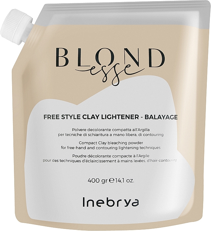 Rozświetlacz do twarzy - Inebrya Blondesse Free Style Clay Light Balayage — Zdjęcie N1