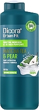 Żel pod prysznic Herbata Matcha i gruszka - Dicora Urban Fit Purifying Shower Gel Detox Matcha Tea & Pear  — Zdjęcie N1