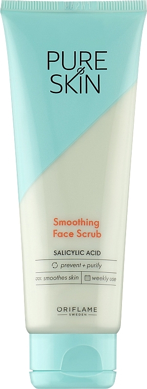 Oczyszczający peeling do twarzy - Oriflame Pure Skin Smoothing Face Scrub — Zdjęcie N1