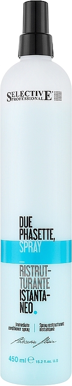 Nawilżająca odżywka w sprayu do włosów - Selective Professional Due Phasette Spray — Zdjęcie N1