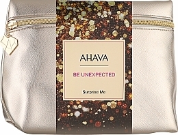 Zestaw - Ahava Be Unexpected Surprise Me Gift Set (f/cr/50ml + f/sser/30ml + eye/cr/15ml + pouch) — Zdjęcie N1