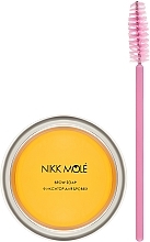 Kup Pomarańczowe mydełko do stylizacji brwi z grzebykiem - Nikk Mole Brow Soap Orange