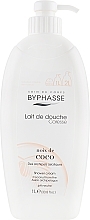 Mleczko pod prysznic Kokos - Byphasse Caresse Shower Cream Coconut  — Zdjęcie N2