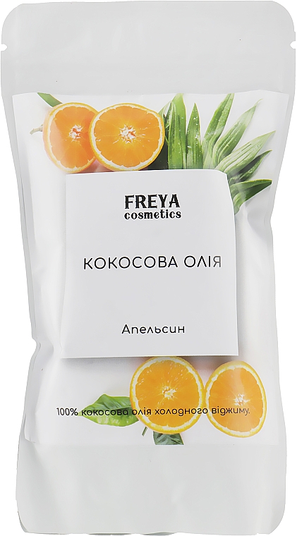 Olej kokosowy Pomarańczowy, uzupełnienie - Freya Cosmetics — Zdjęcie N3