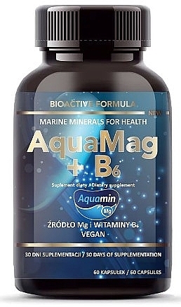 Naturalny magnez + wit. B6 - Intenson AquaMag — Zdjęcie N1