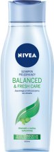 Kup Szampon do włosów przetłuszczających się - NIVEA Hair Balanced&Fresh Care Shampoo