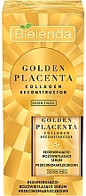 PRZECENA! Regenerująco-rozświetlające serum przeciwzmarszczkowe do twarzy - Bielenda Golden Placenta Collagen Reconstructor * — Zdjęcie N3