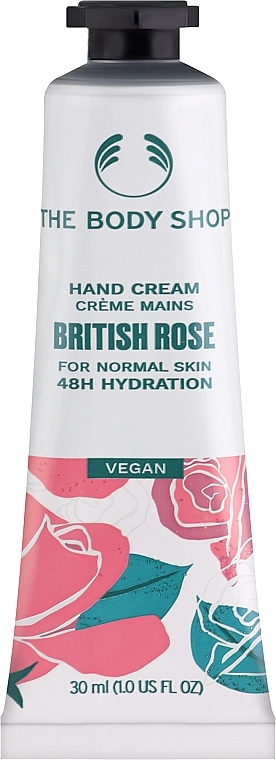 Krem do rąk British Rose - The Body Shop Hand Cream — Zdjęcie N2