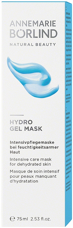 Intensywna maska nawilżająca do cery suchej - Annemarie Borlind Hydro Gel Mask — Zdjęcie N2