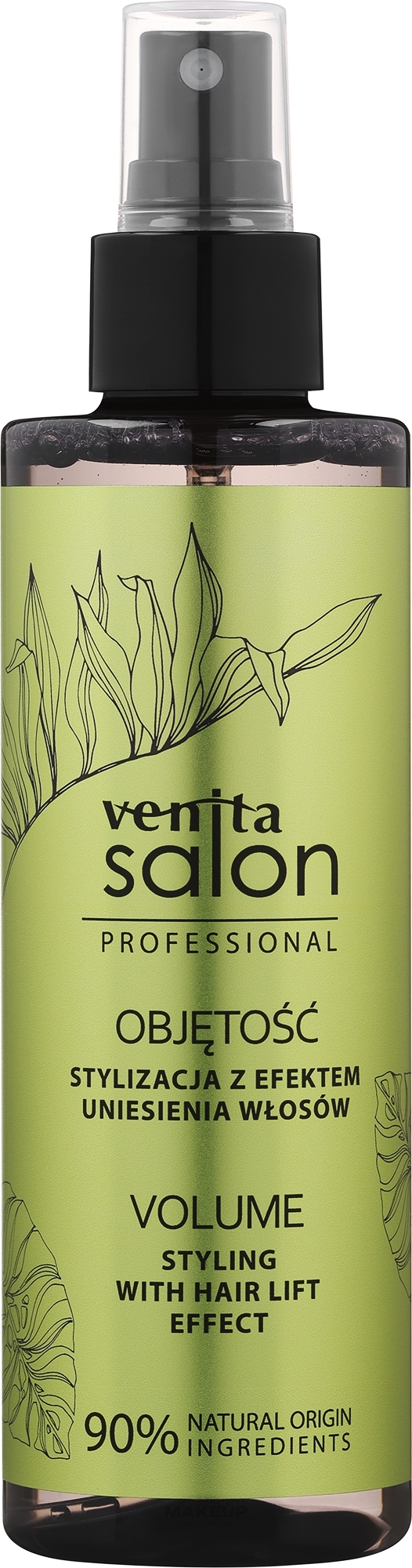Spray do stylizacji włosów, objętość - Venita Salon Professional — Zdjęcie 200 ml