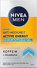 Energetyzujący żel do twarzy - NIVEA MEN Active Energy Gel  — Zdjęcie N2