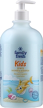 Delikatny żel pod prysznic i szampon 2 w 1 dla dzieci - Soraya Family Fresh Kids — Zdjęcie N3