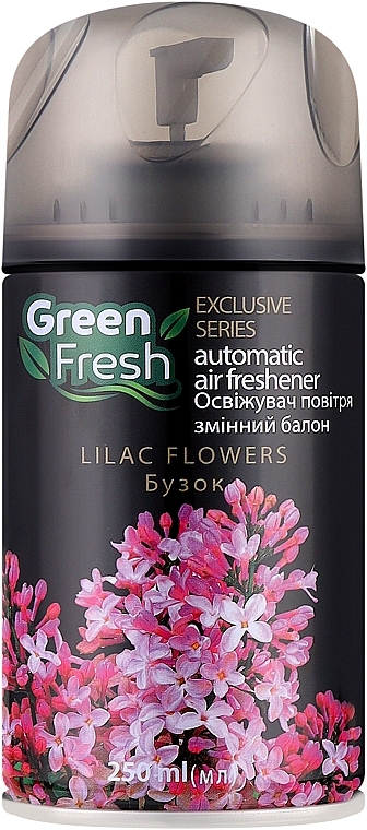 Wymienny wkład do odświeżacza powietrza Lilia - Green Fresh Automatic Air Freshener Lilac Flowers — Zdjęcie N1