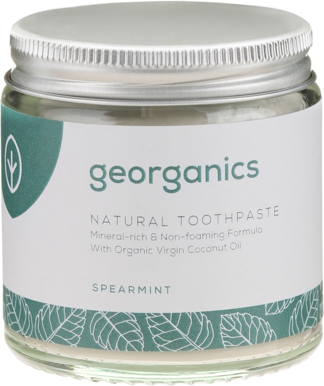 Naturalna pasta do zębów - Georganics Spearmint Natural Toothpaste — Zdjęcie N2